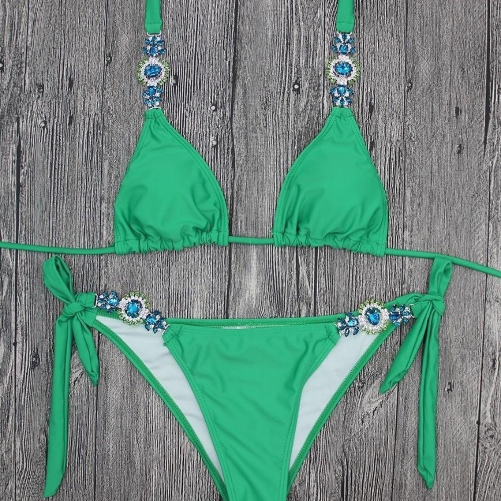 bikini with diamonds all size